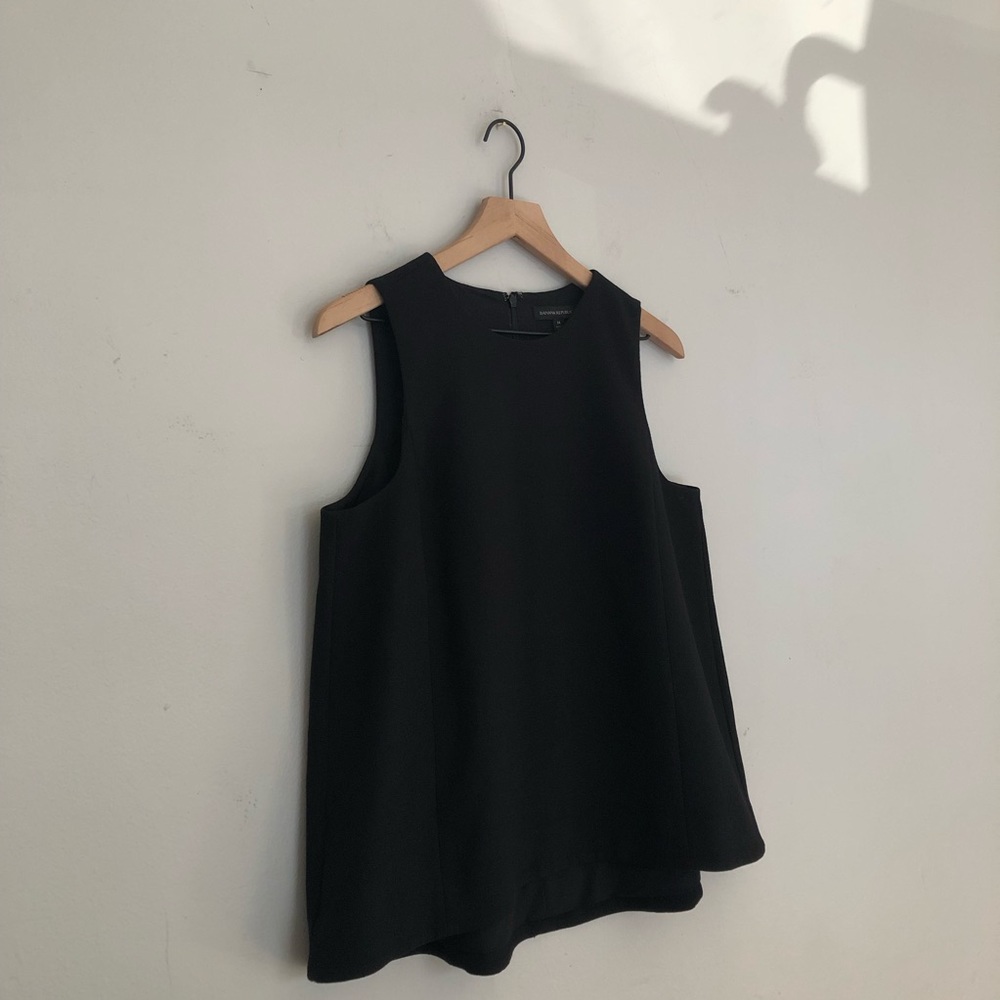 Banana Republic Black Shell Top